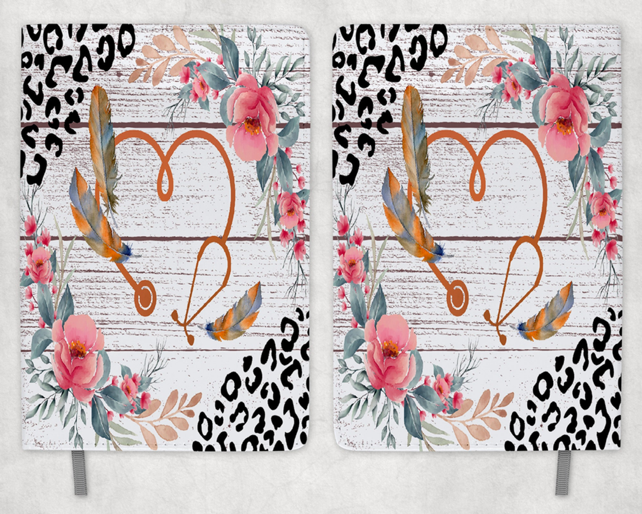 Stethoscope Printed 8 Inch  A-5 Journal