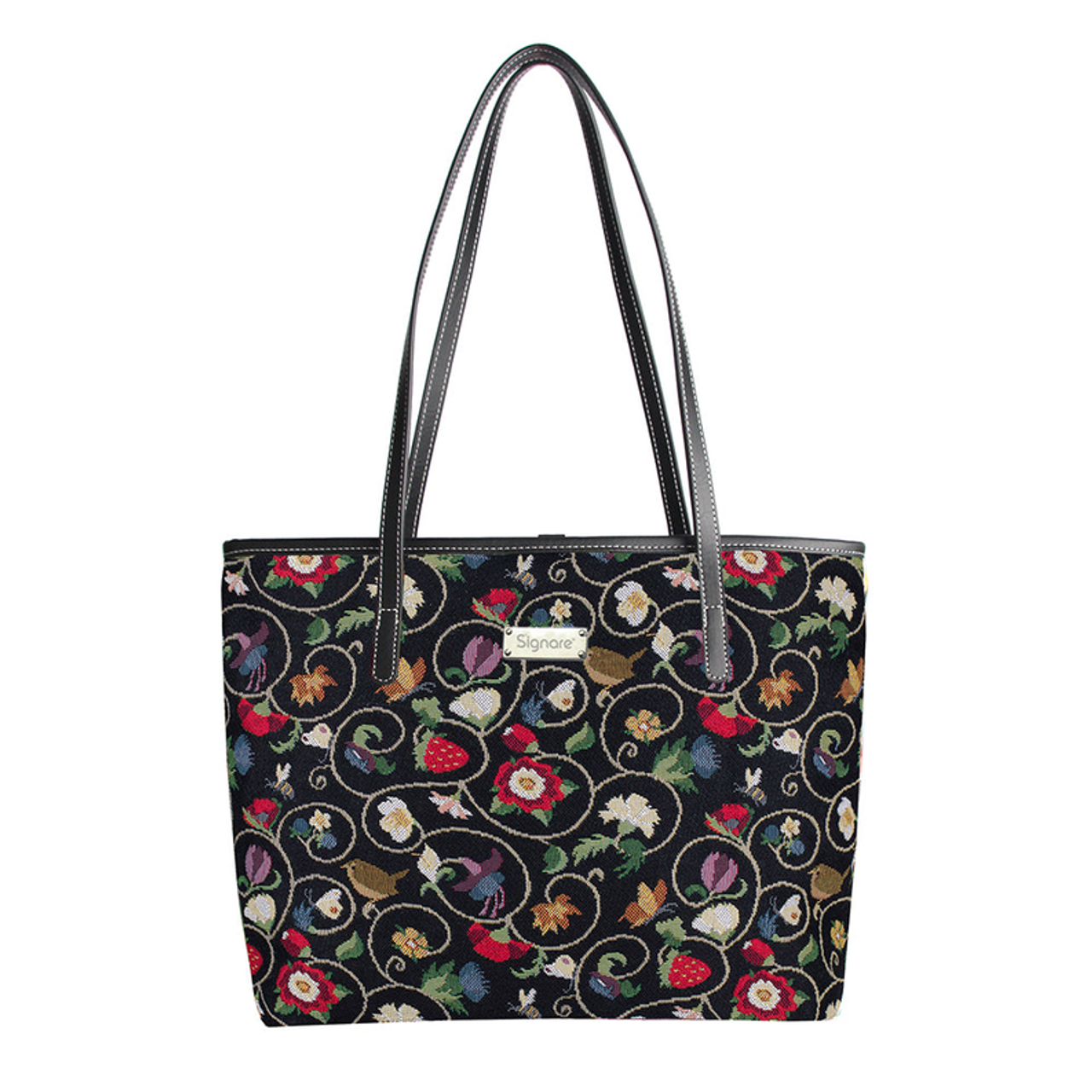 Jacobean Dream College/Shoulder Tote Bag
