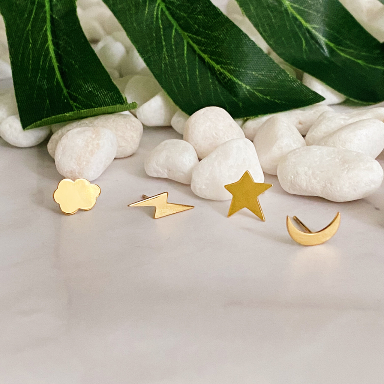 Love The Sky Stud Earrings