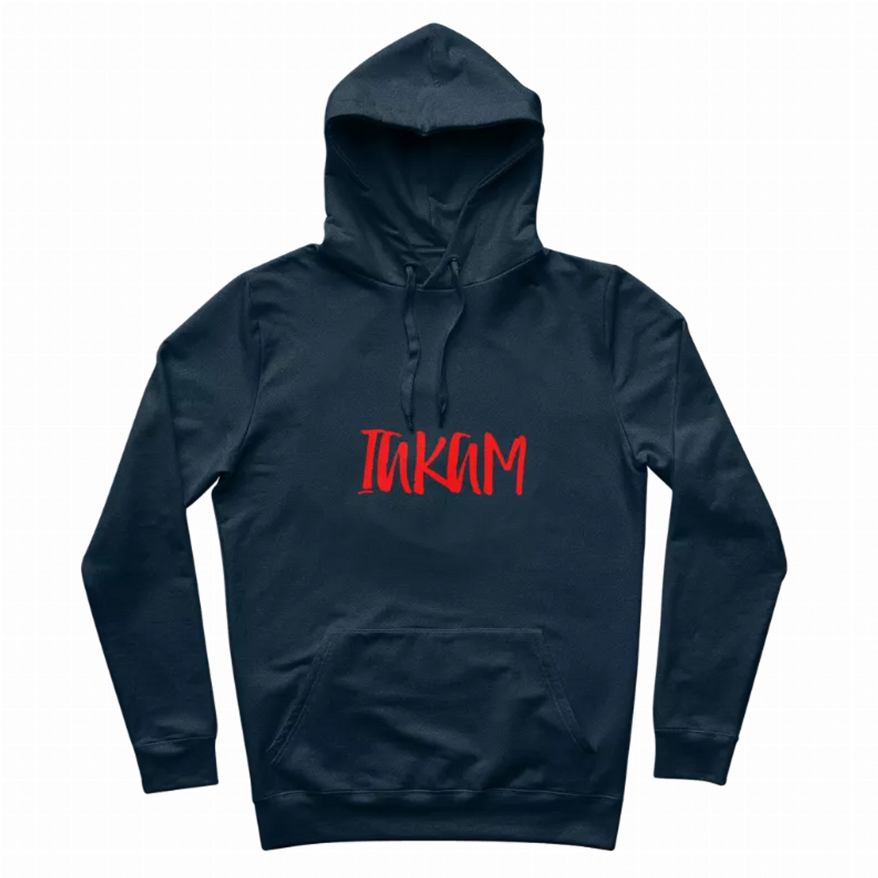 IAKAM Red 100% Organic Cotton Hoodie - S001662B002171P000002V029 IAKAM Red 100% Organic Cotton Hoodie - S001662B002171P000002V029