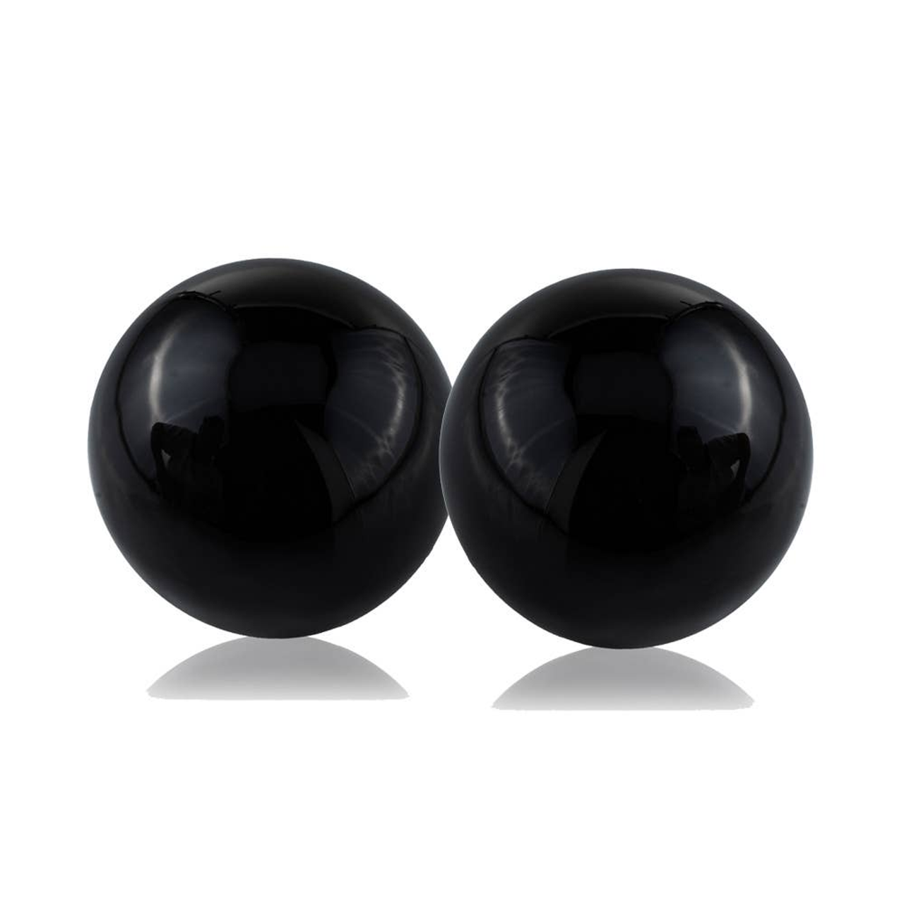 Bola Negra Black Sphere/3"D - Set of 2