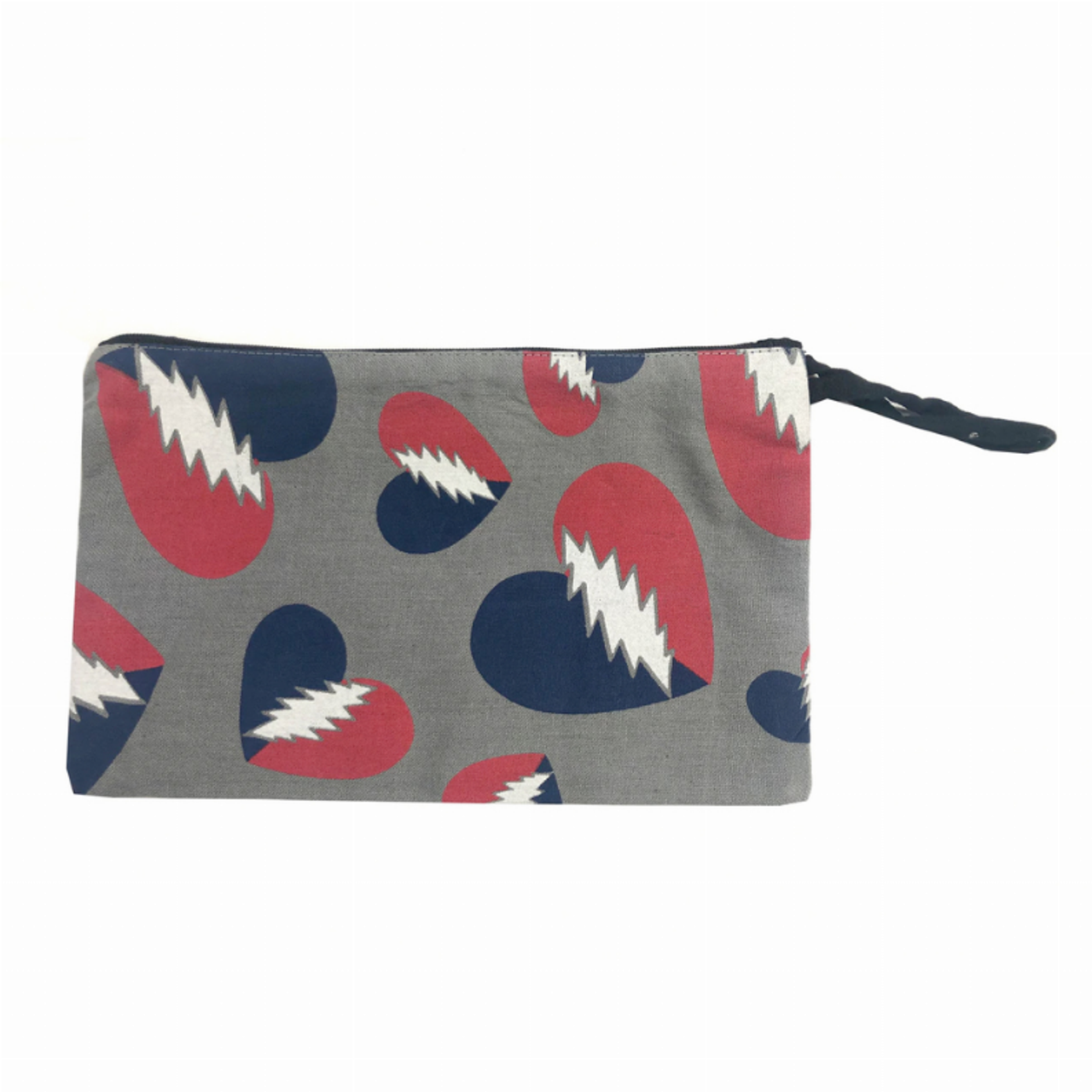 Cotton Coin Purse Heart Bolt Print 6x4 - S001496B001981P000195V002 Cotton Coin Purse Heart Bolt Print 6x4 - S001496B001981P000195V002