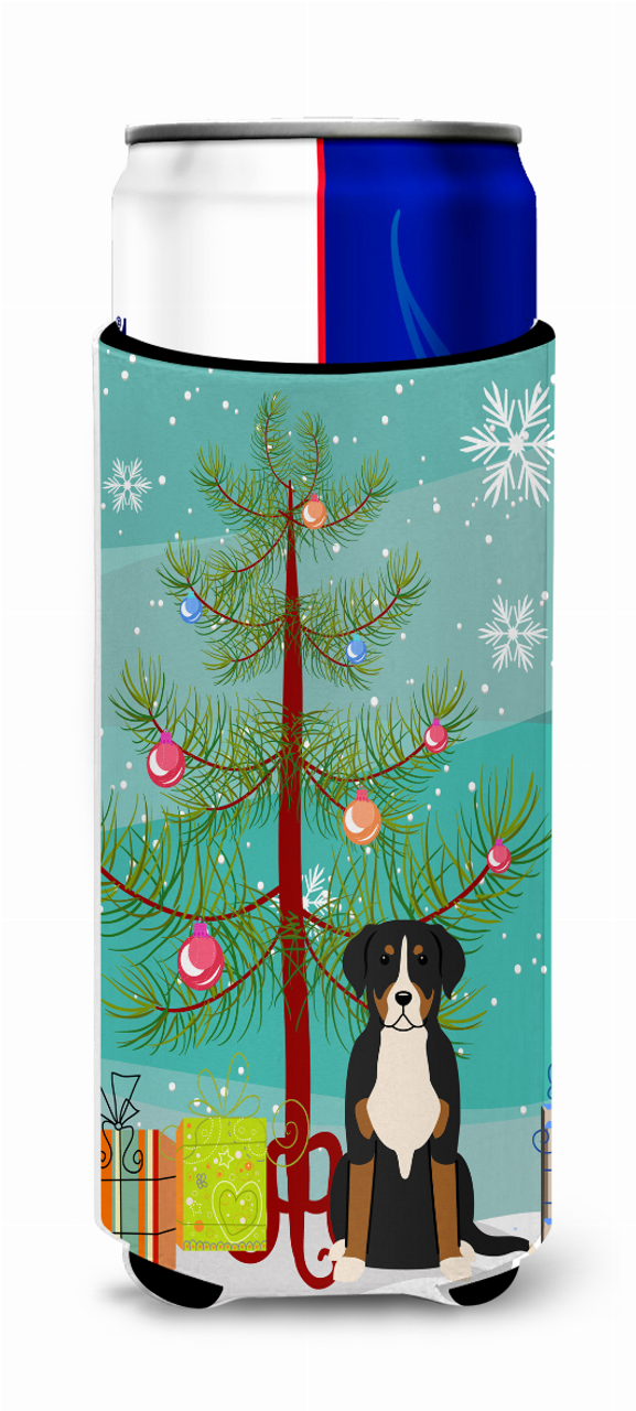 Merry Christmas Tree Dog Ultra Hugger for slim cans - S000213B001695P076092V000