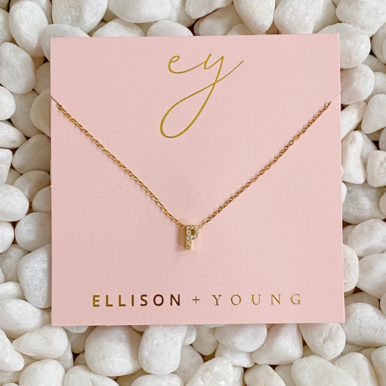 Mini Keepsake Initial Necklace - Z2-ZA0196-P