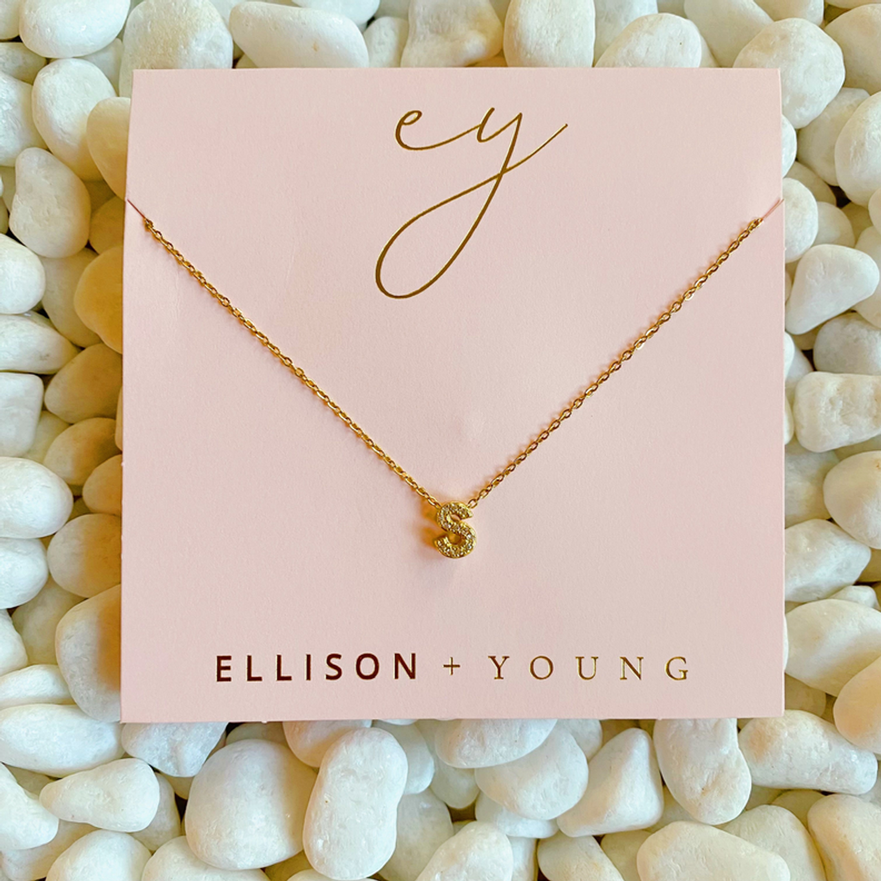 Mini Keepsake Initial Necklace - Z2-ZA0196-R