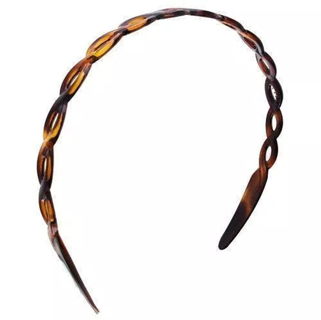 Open Braid Tortoise Shell Headband - open-braid-tortoise-shell-headband-12121-84-3