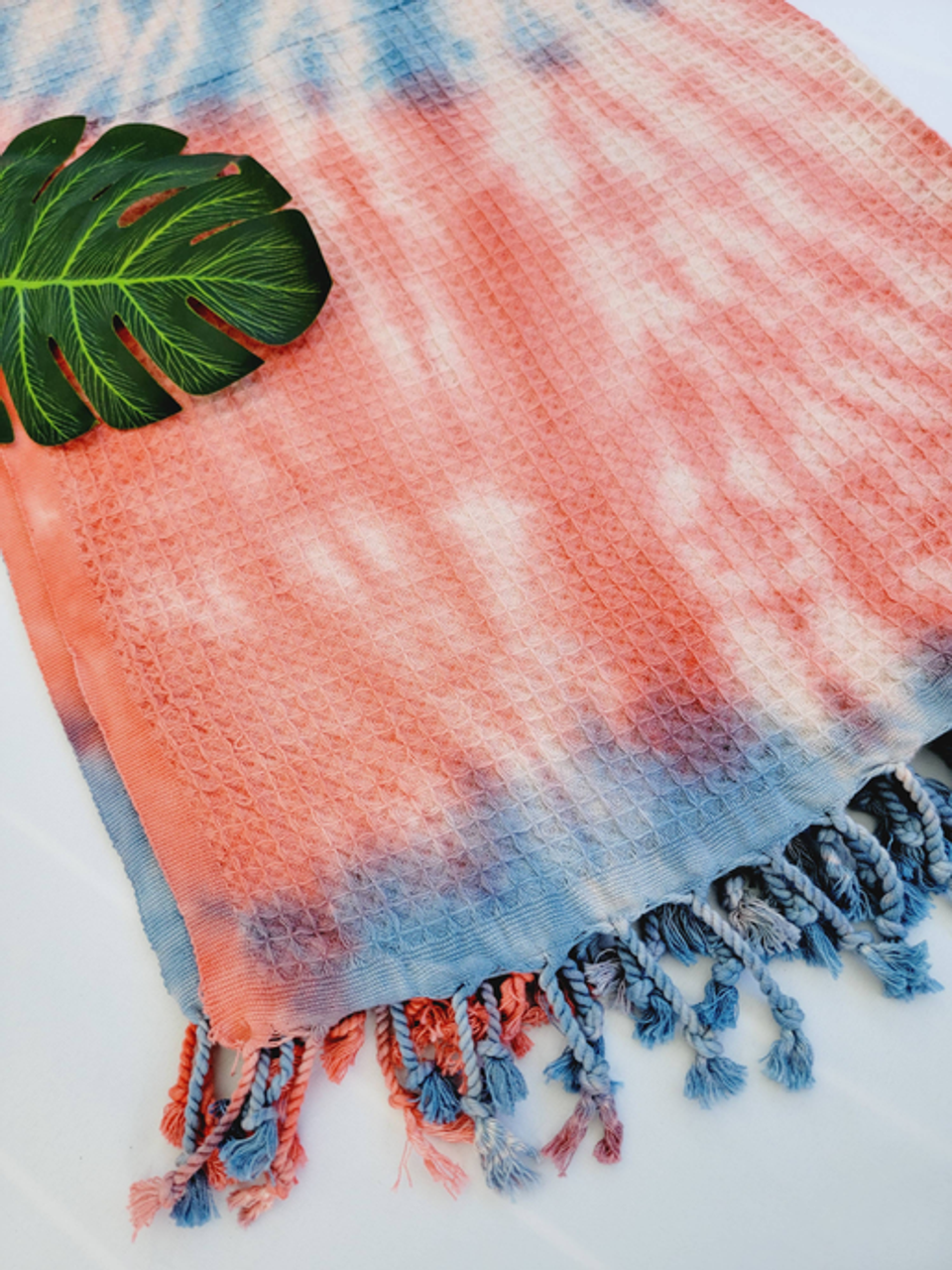Throw Blanket Cotton - Quick fold throw XLARGE - EBRU1223