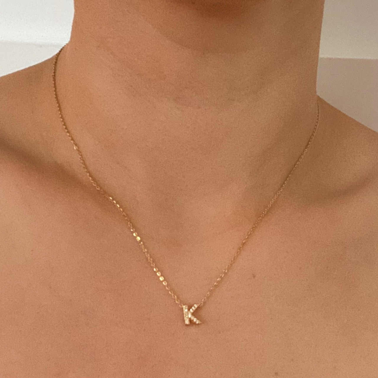 Mini Keepsake Initial Necklace - Z2-ZA0196-K