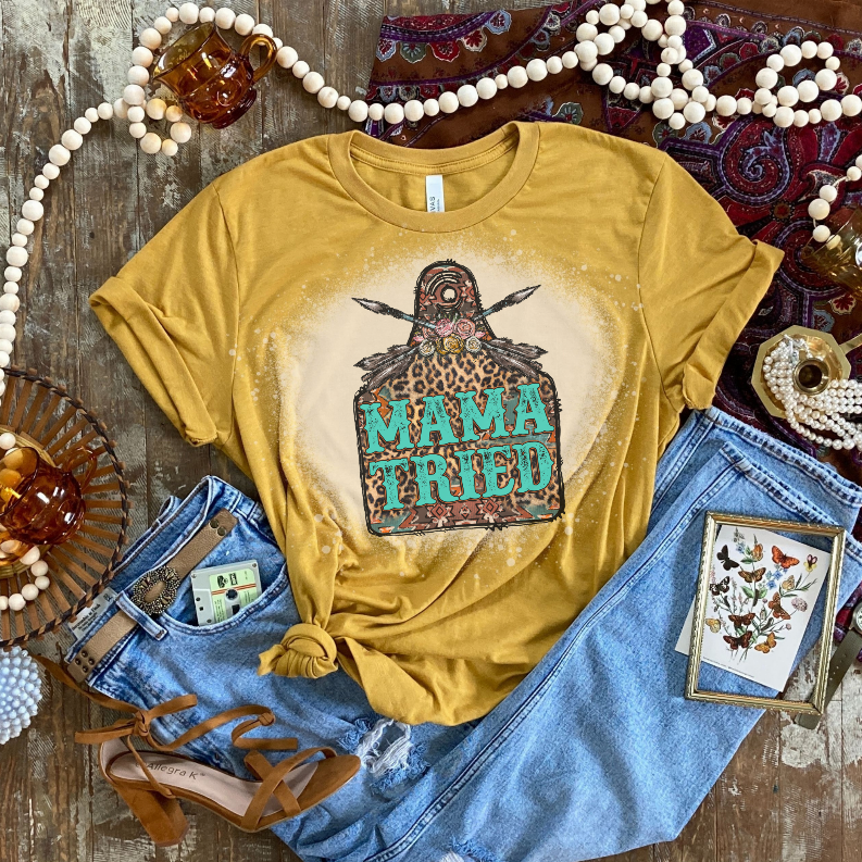 Mama Tried Shirt Bleached - S001660B002344P000273V006