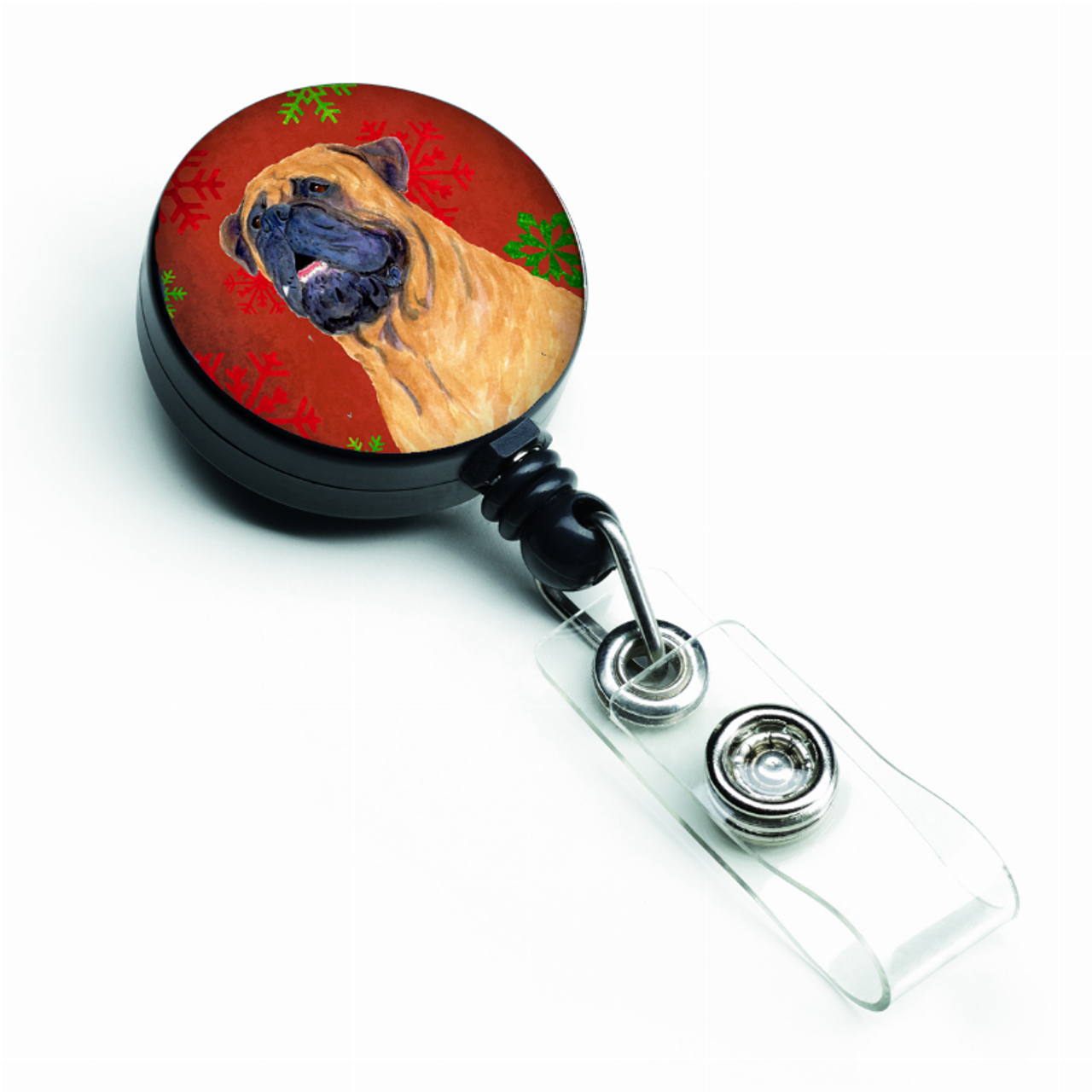 Holiday Christmas Retractable Badge Reel - SS4727BR