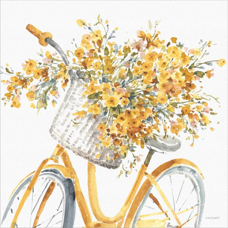 Happy Yellow 07B by Lisa Audit, Canvas Art - C1079059-0240000-ACCQAMA