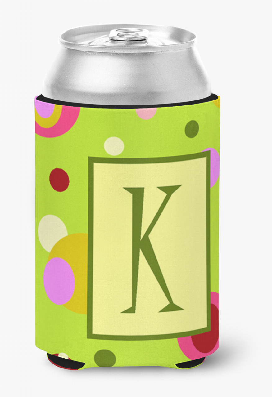 Monogram Letter Can or Bottle Hugger - CJ1010-KCC