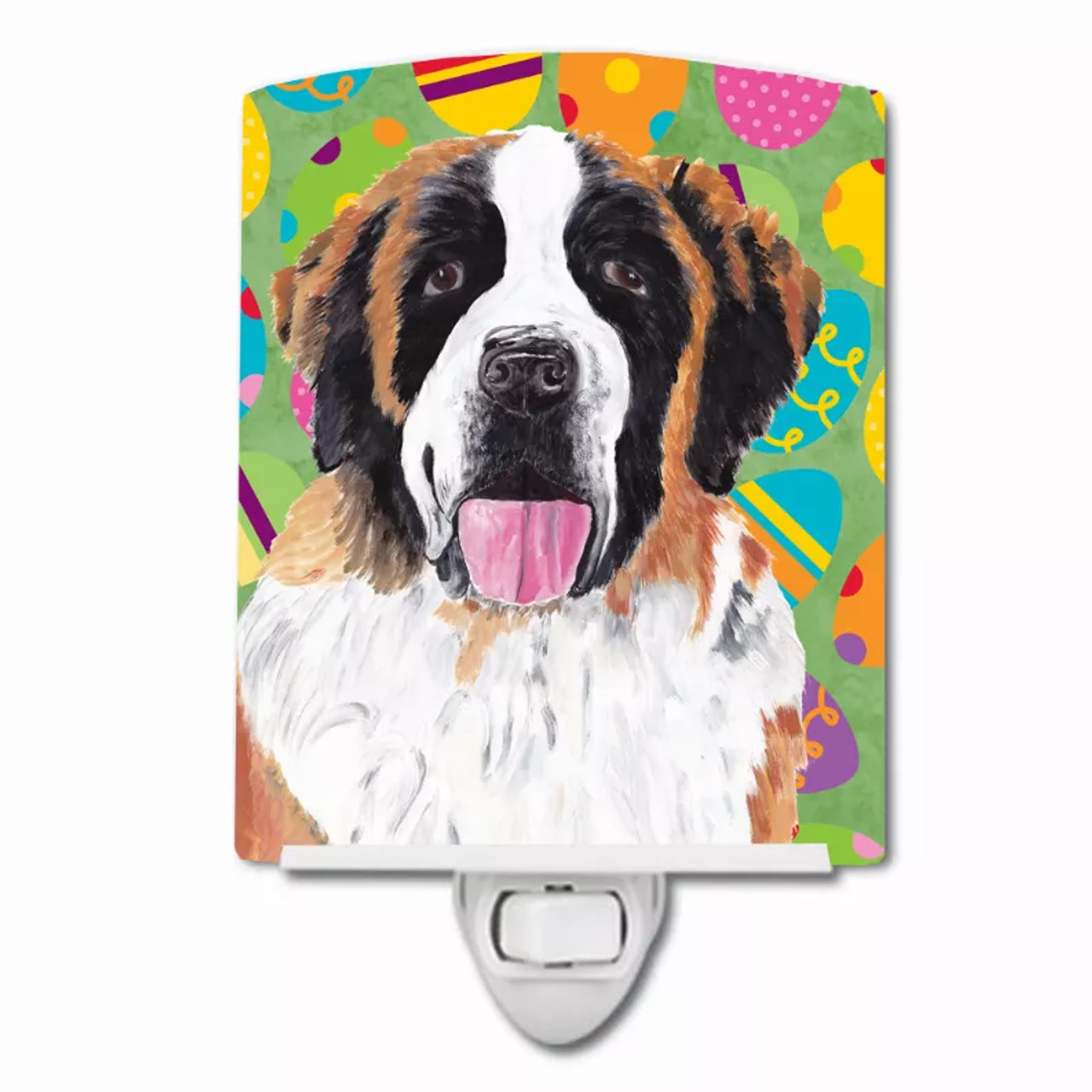 Easter Eggtravaganza Dog Art Ceramic Night Light - S000213B001695P102999V000
