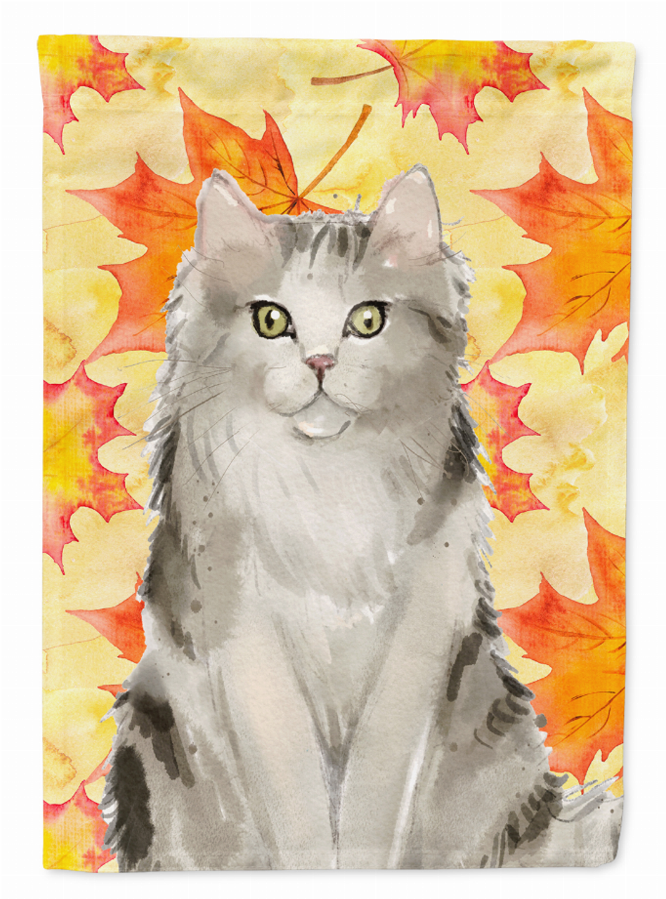 Ragamuffin Fall Leaves Flag Canvas House Size