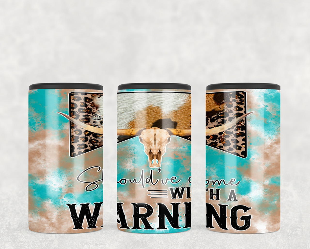 Should've Come With A Warning  Steel can hugger - optional speaker