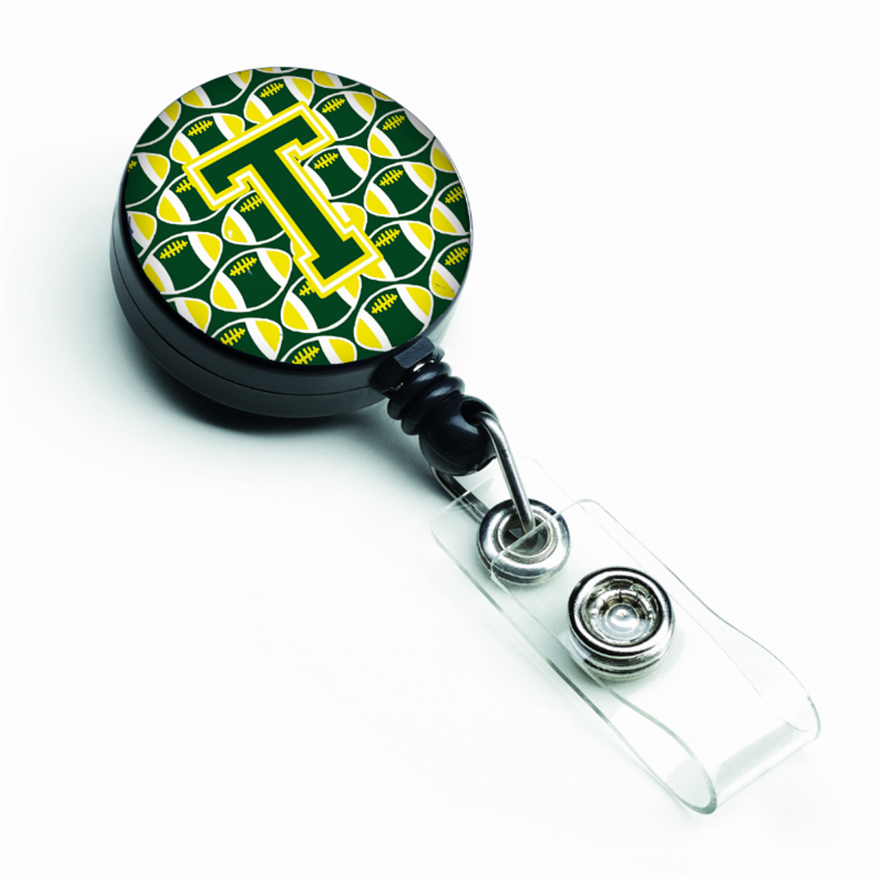 Football Retractable Badge Reel - CJ1075-TBR