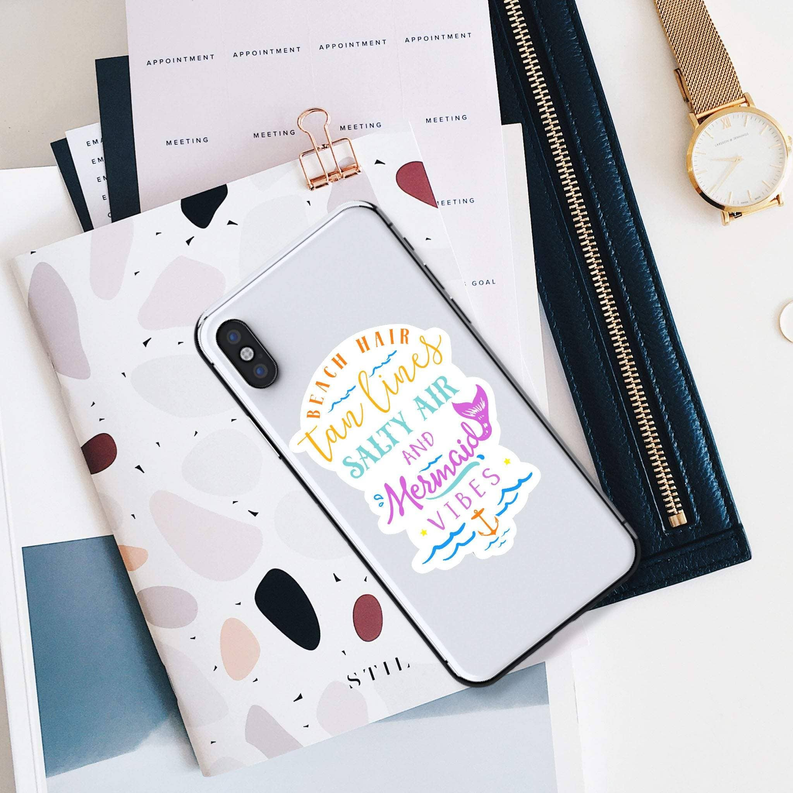 Tan Lines Salty Air Vinyl Sticker