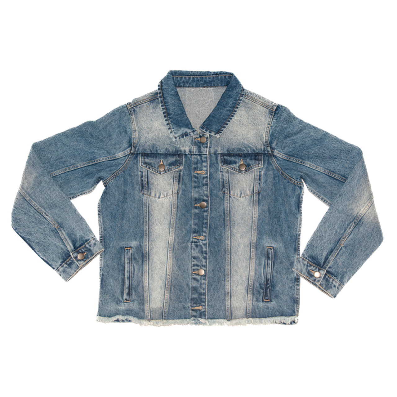DK Denim Jacket - TianaDesigns856