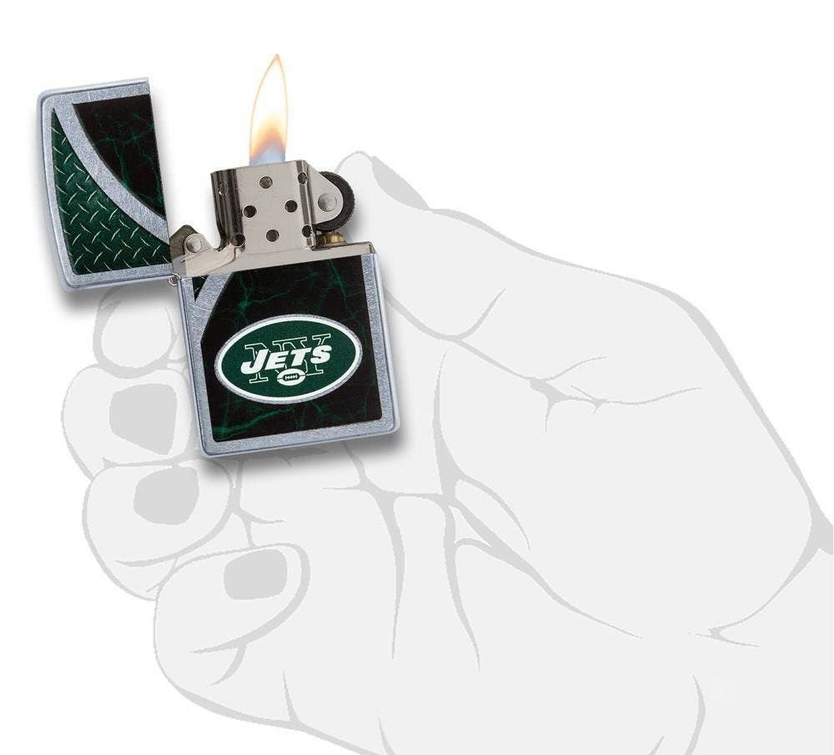 Zippo NFL New York Jets Football Team Windproof Lighter