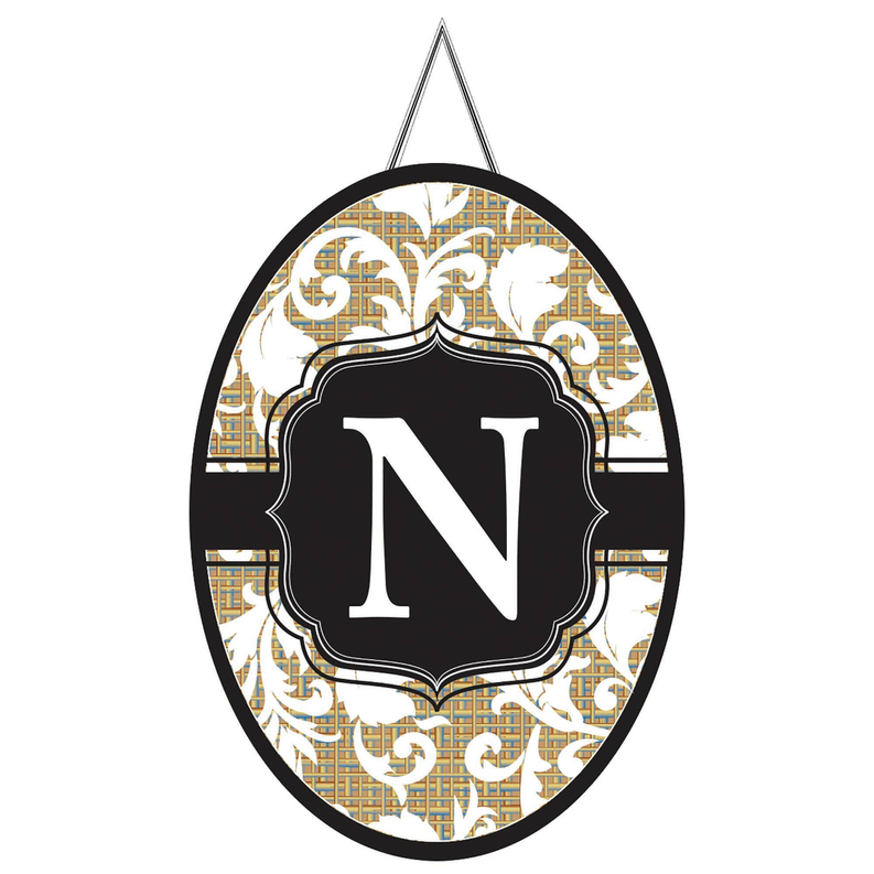 Door Banner, Monogram - 30039