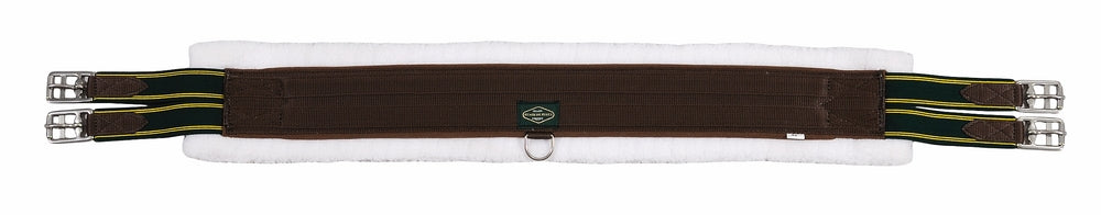 Henri de Rivel Synthetic Fleece Girth-Brown - S001797B002239P001970V007