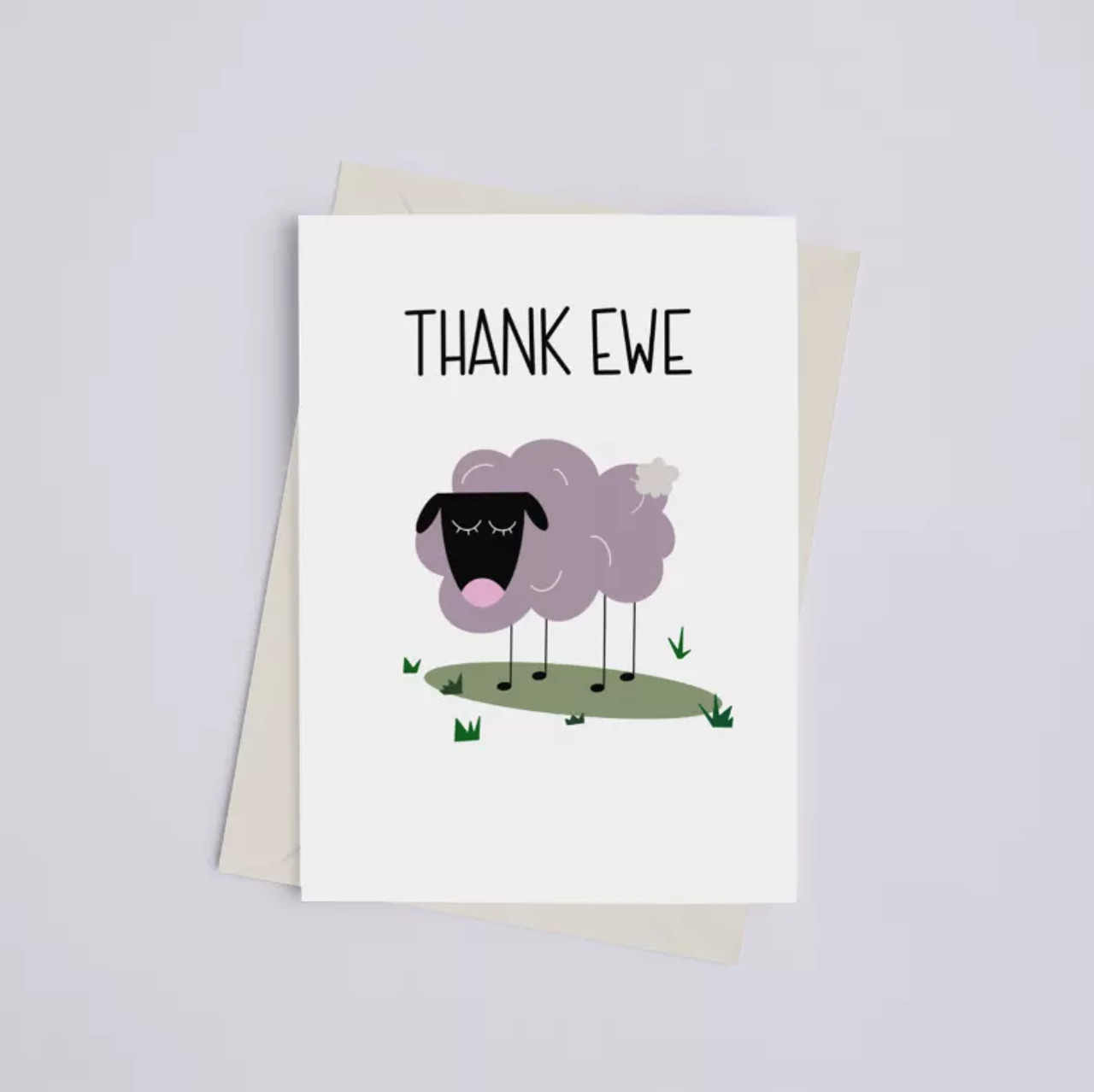 Thank Ewe - Greeting Card - 149902563