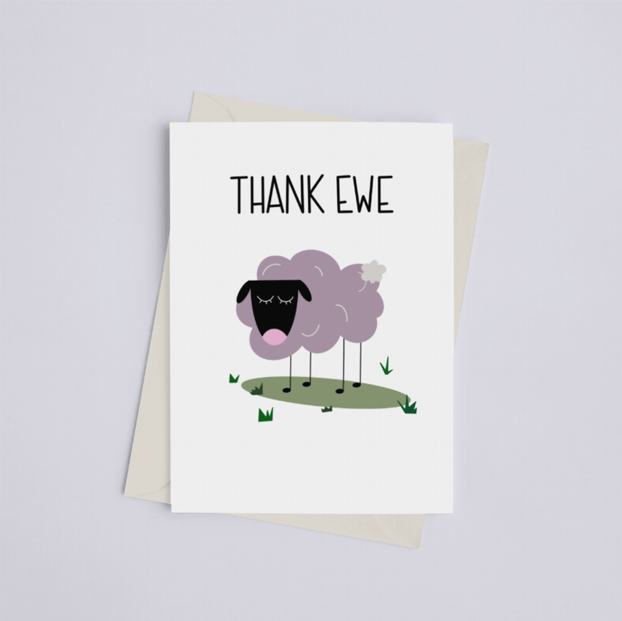 Thank Ewe - Greeting Card - 149902564