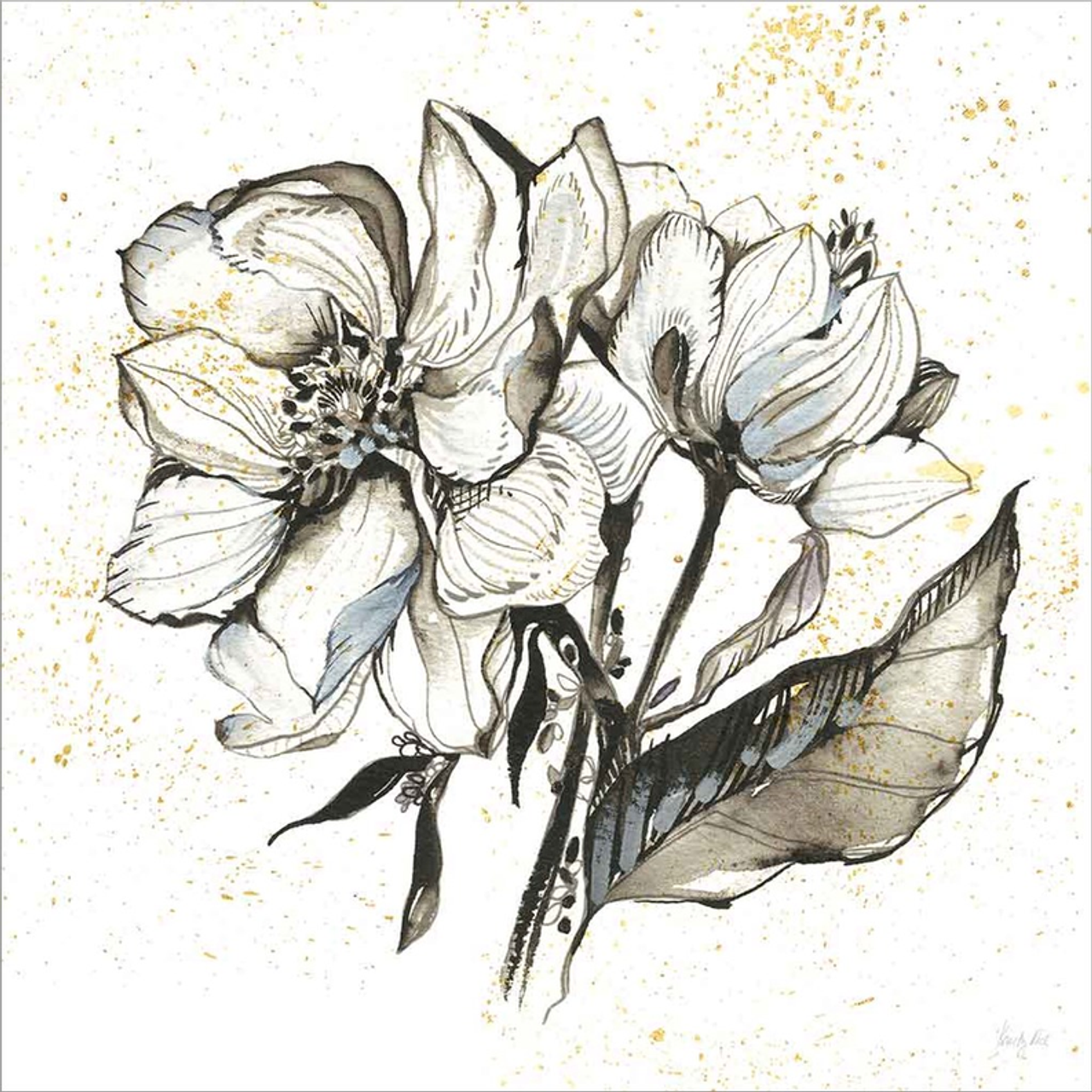 Elegance III by Kristy Rice, Framed Art