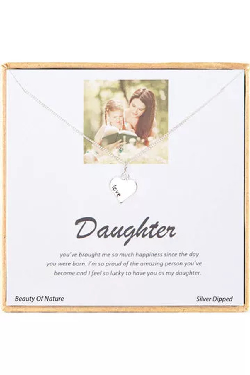 Boxed 'Mom' Inspiration Necklace - JKS152