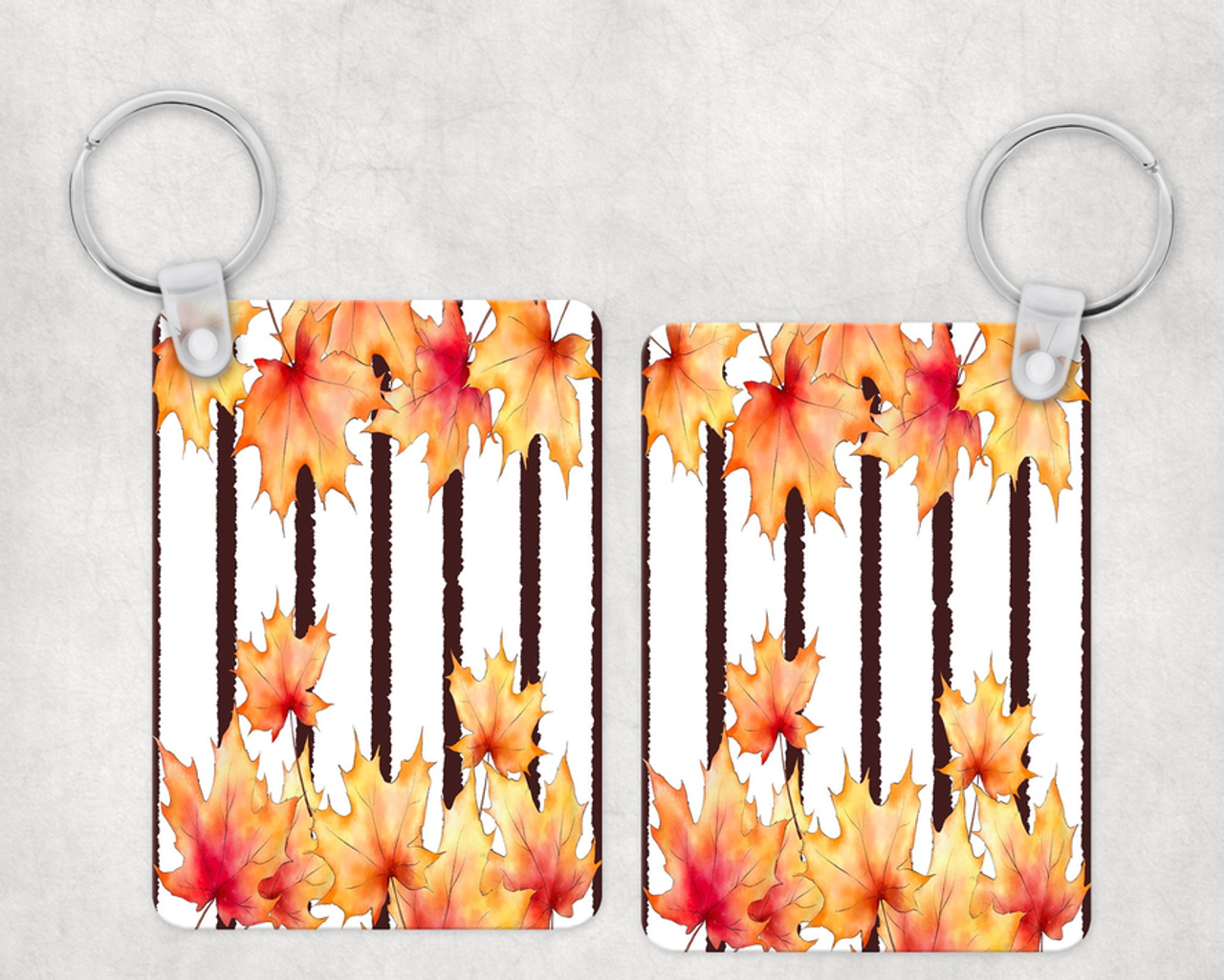 Fall Leaves|Keychain