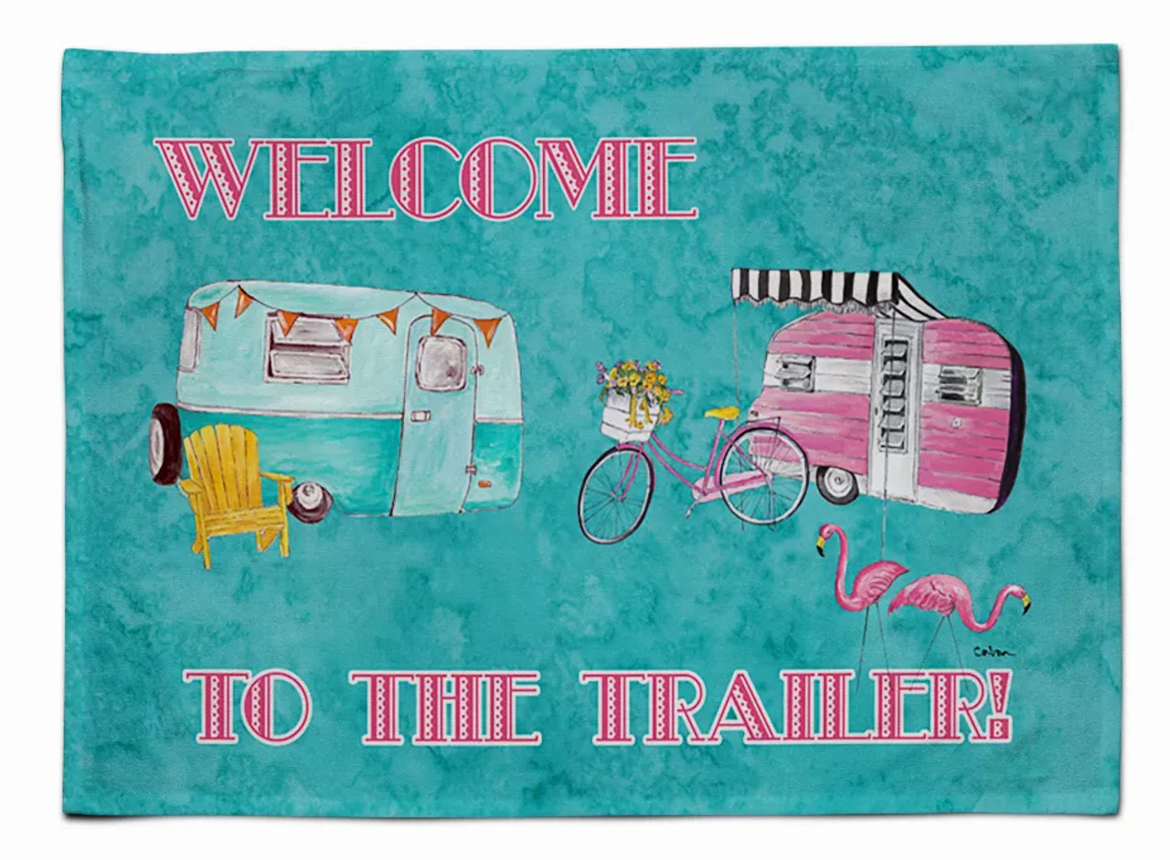 Welcome to the Trailer Fabric Placemat