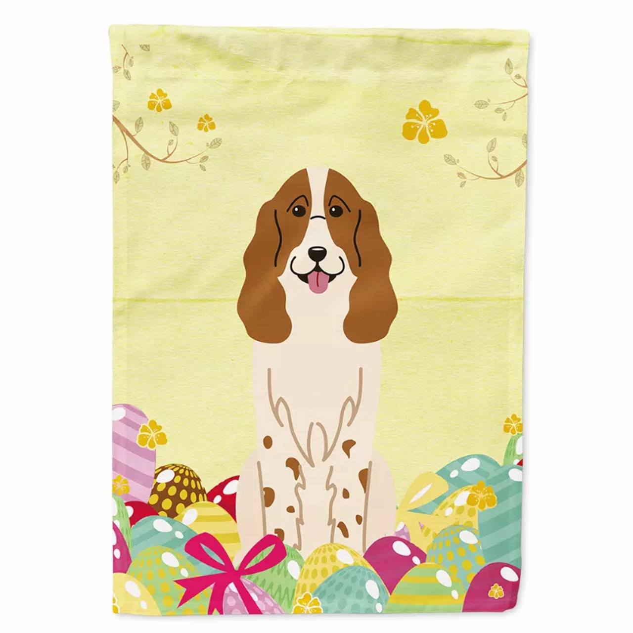 Easter Eggs/Dog Breed Themed Flag Canvas - BB6031CHF