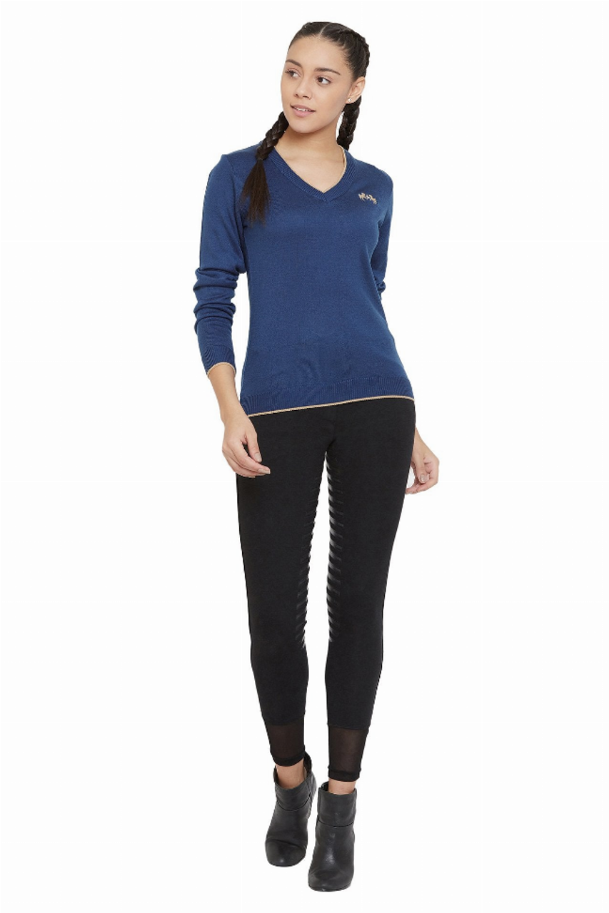Equine Couture Morgan V-Neck Sweater - S001797B002239P001226V003