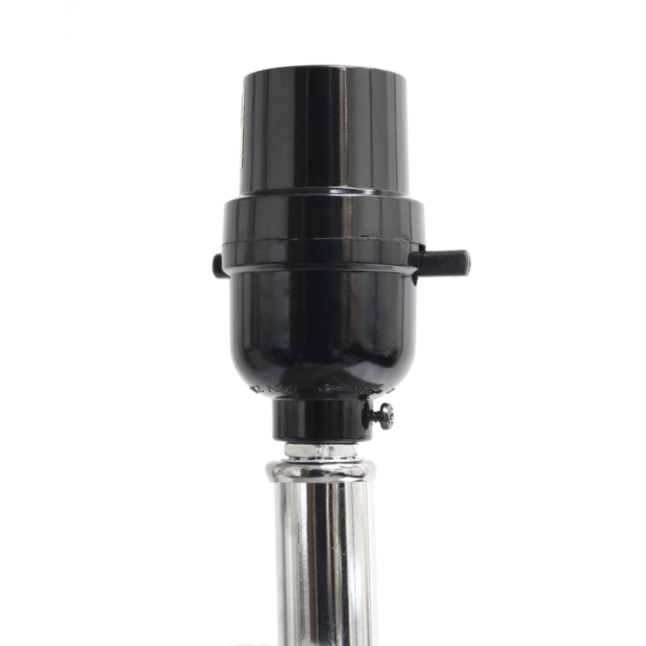 Lalia Home Lexington Leather Base Modern Home Decor Bedside Table Lamp - S000288B001283P000276V014