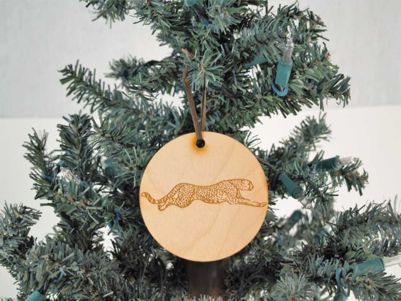 Animal Unfinished Tree Ornament - 1334012