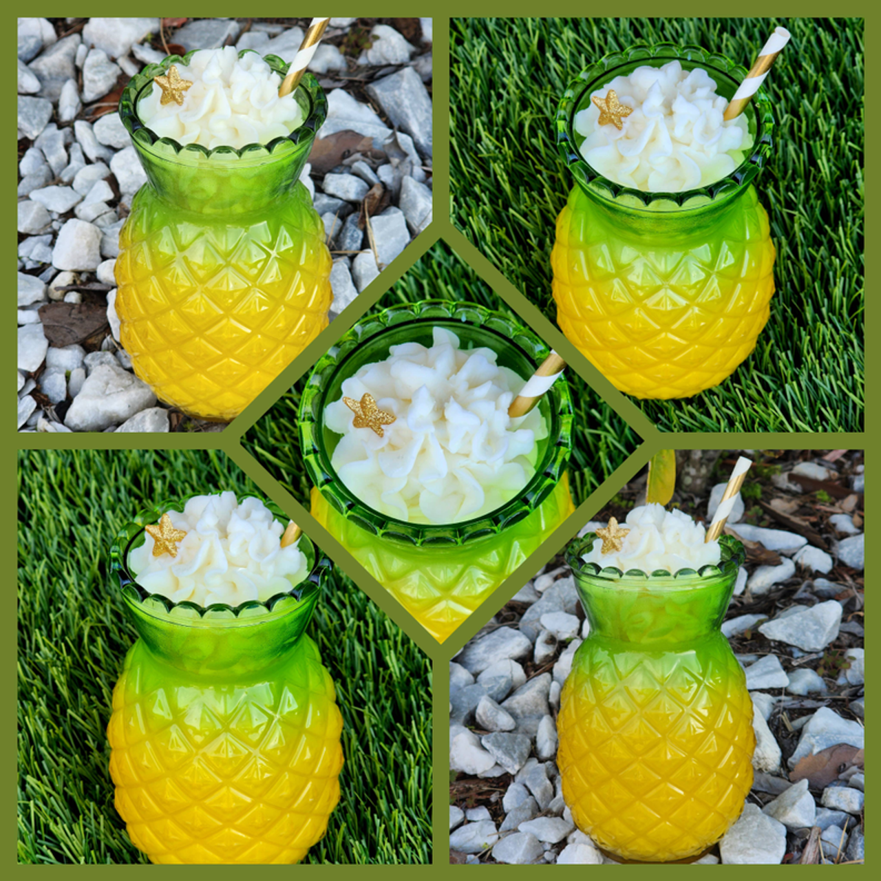 Pineapple Paradise Soy Candle - ZenCandle1551
