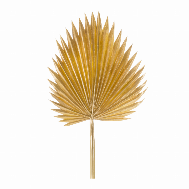 Fan Palm Leaf (Set of 6) 37"H Plastic