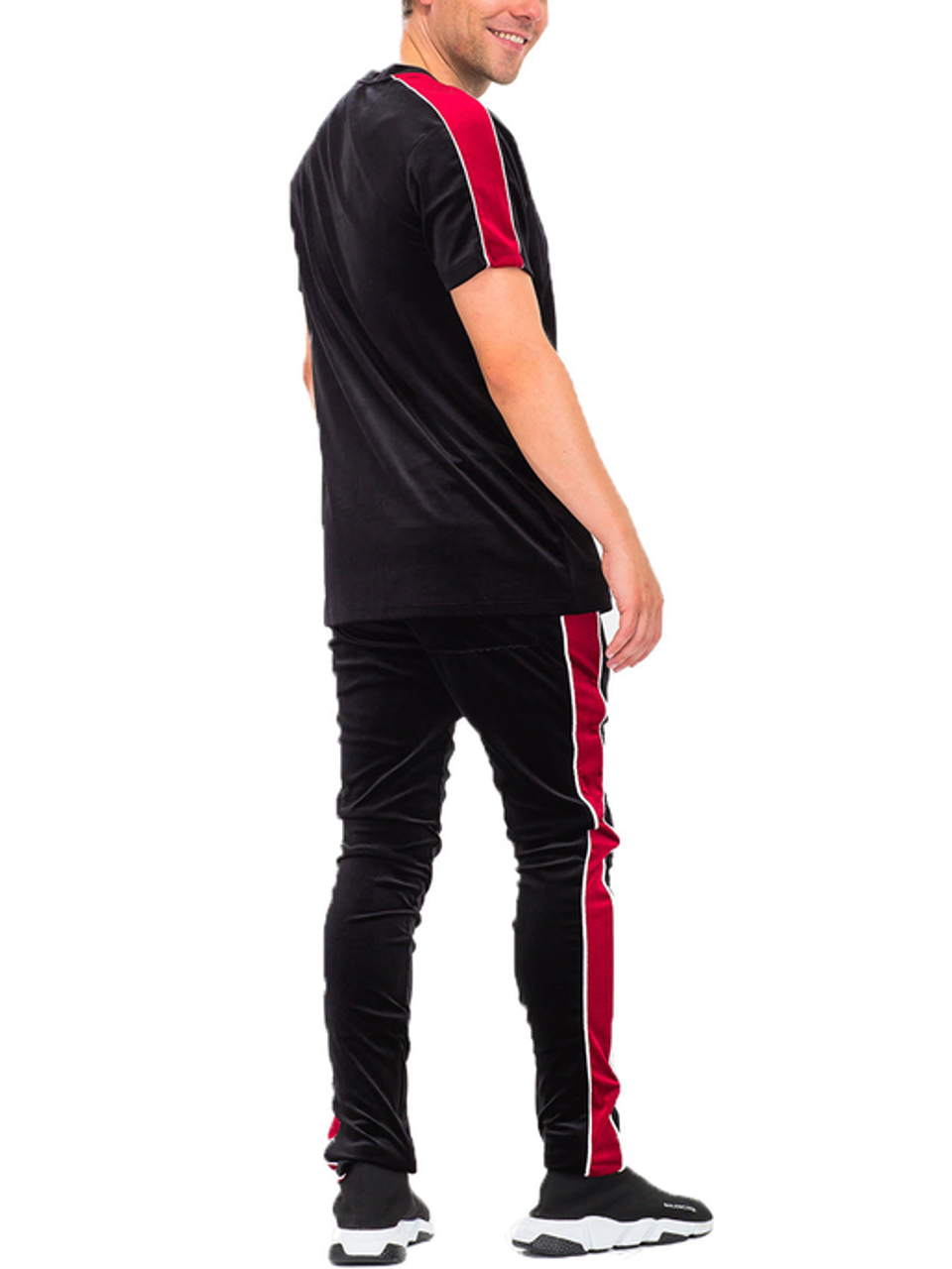 VELVET SET - SET154-BK-XL-295 VELVET SET - SET154-BK-XL-295