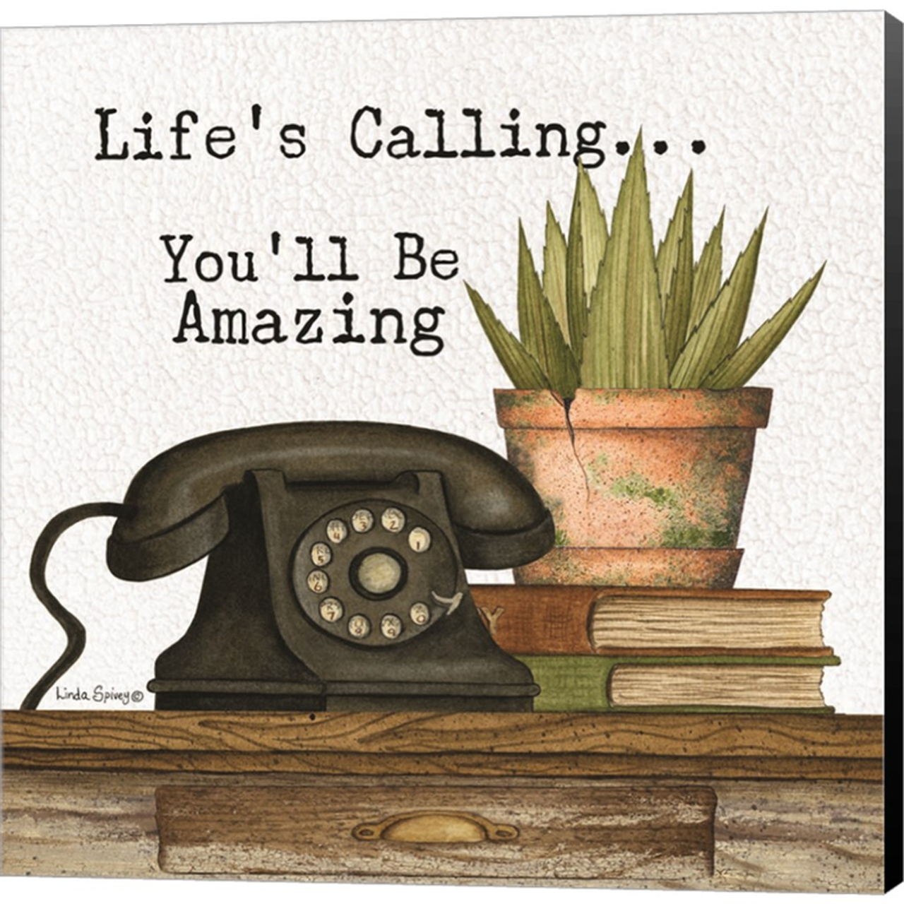 Life's Calling by Linda Spivey, Canvas Art