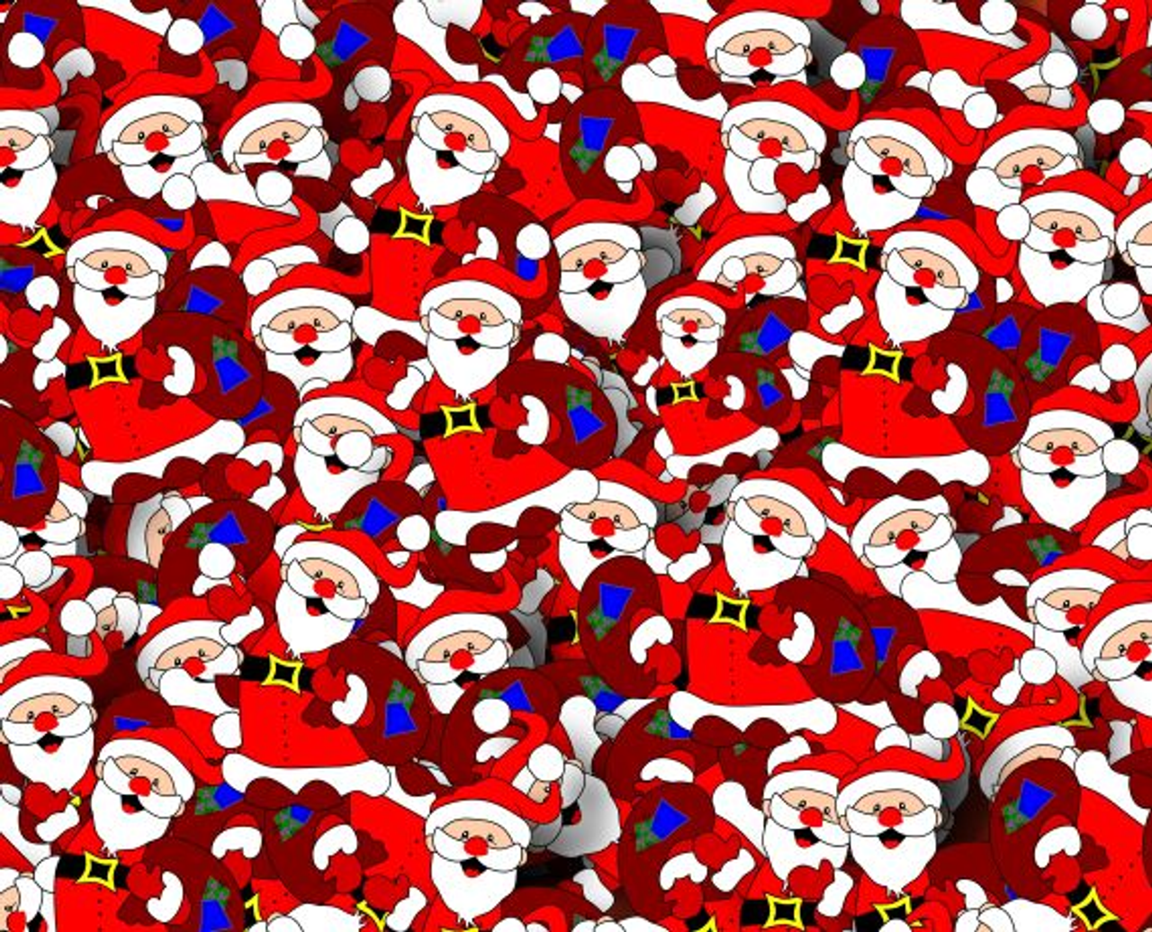 So Many Santas Puzzle So Many Santas Puzzle