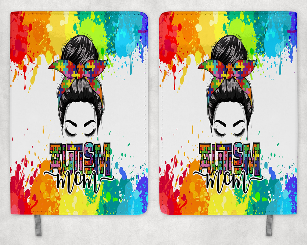 Autism Mom Printed 8 Inch  A-5 Journal