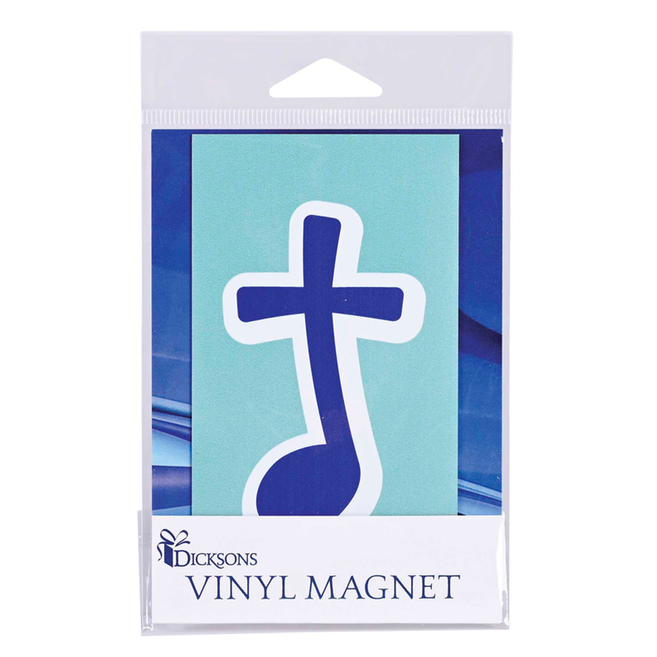 Magnet Blue Music Note 2.75x5