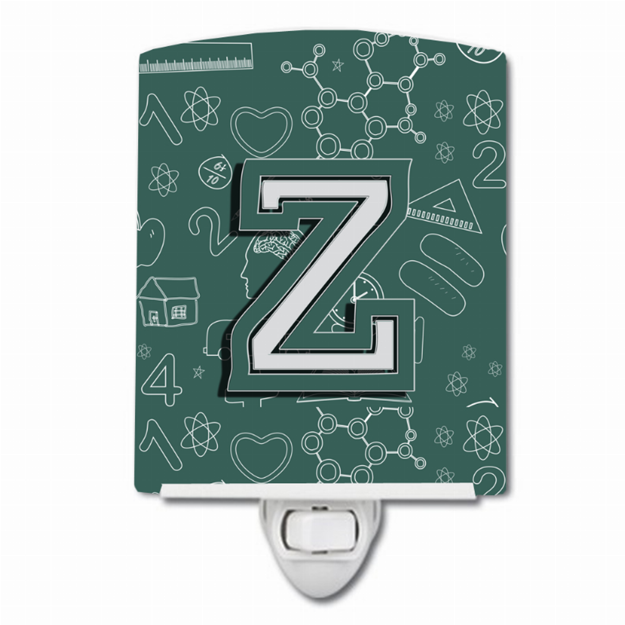 Lettered Ceramic Night Light - CJ2010-ZCNL