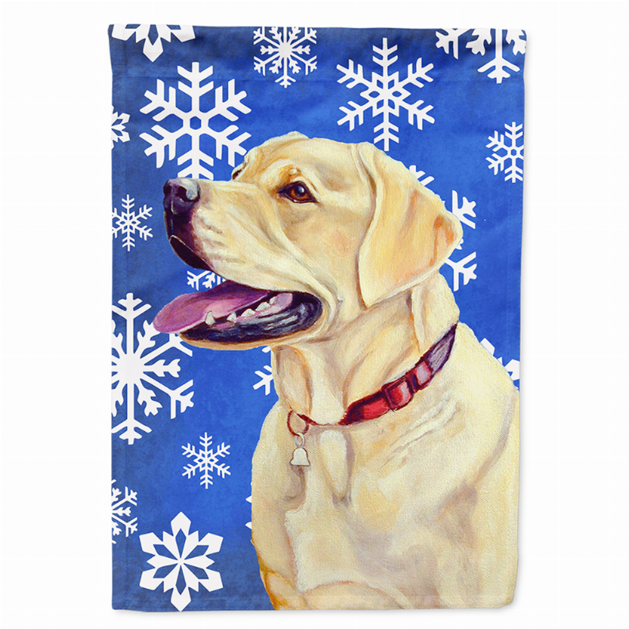 Winter Snowflakes Holiday Dog Flag Garden Size - LH9293GF