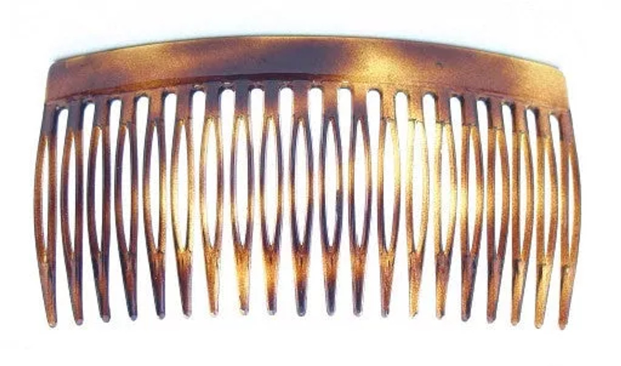 French Tortoise Shell Side Hair Combs - 556-10