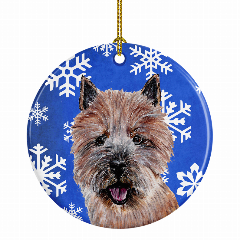 Dog on Ceramic Ornament - SC9782CO1