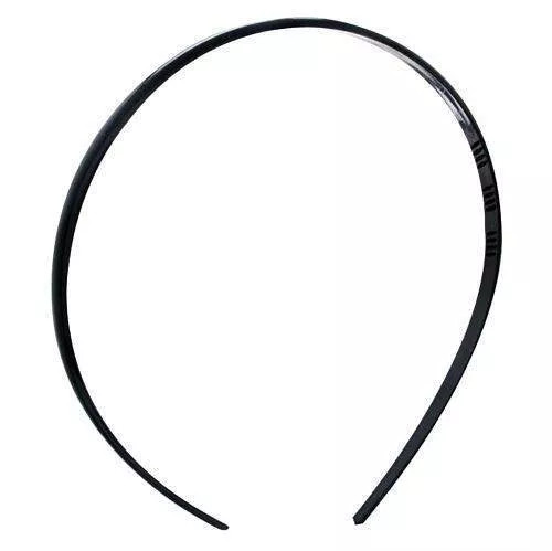 6/16" Basic Black Headband - 6-16-basic-black-headband-12121-9079-5