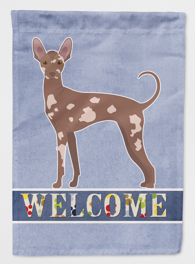 Mexican Hairless Dog Welcome Flag Canvas House Size