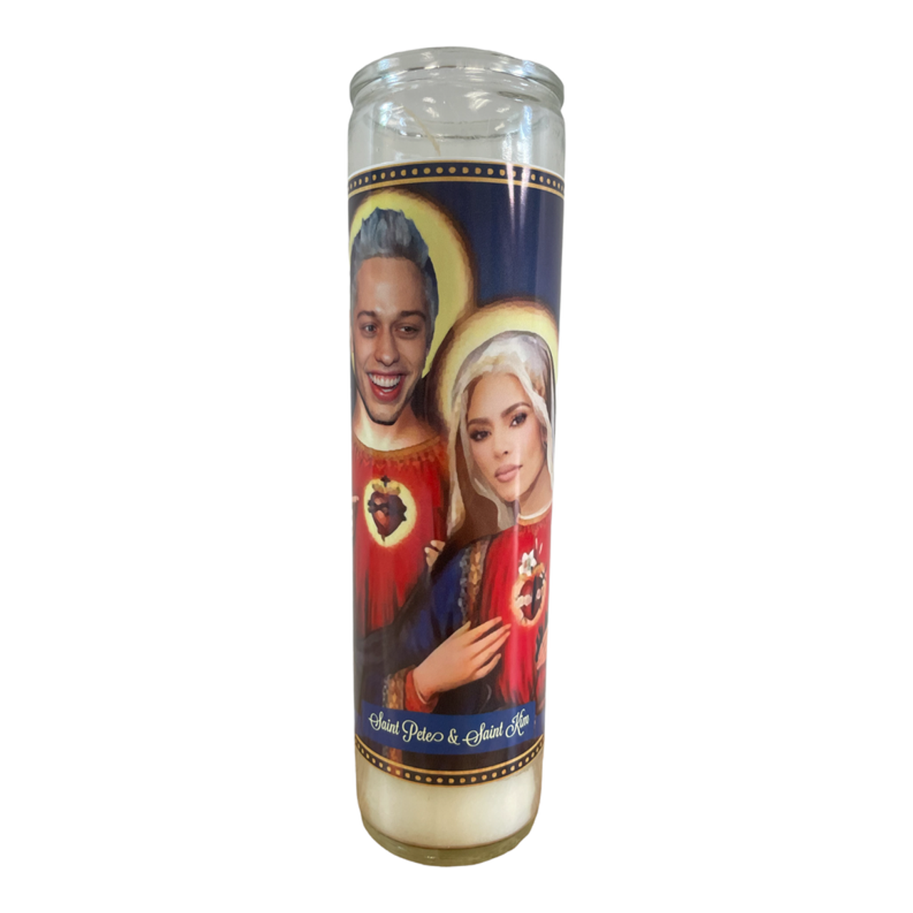 Kim  & Pete Devotional Prayer Saint Candle