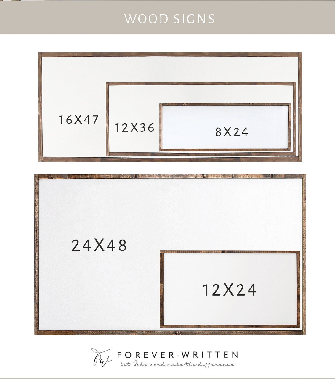 Be Strong and of a Good courage Rustic Wood Sign | Christian Wall Art